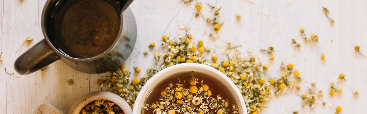 Chamomile herbal tea
